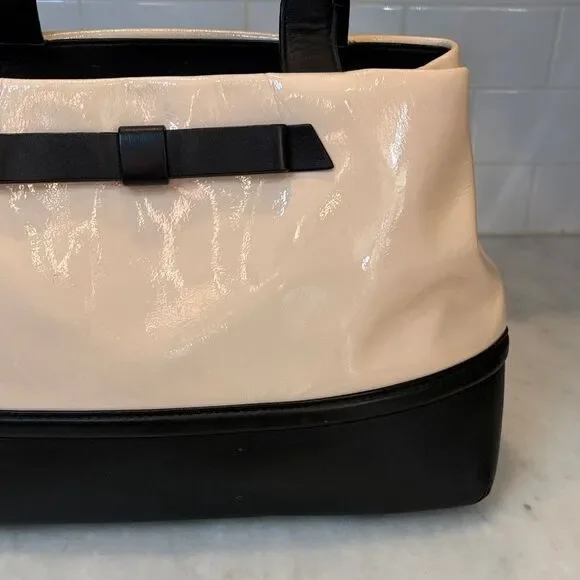 Kate Spade Bag Purse Handbag Leather Chelsea Street Gigi Patent Satchel Tote Bag